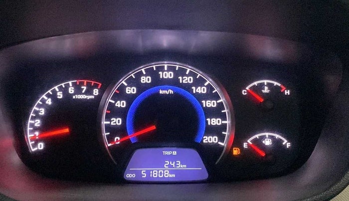 2015 Hyundai Grand i10 SPORTZ 1.2 KAPPA VTVT, Petrol, Manual, 51,812 km, Odometer Image
