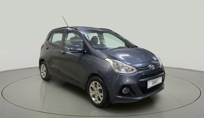 2015 Hyundai Grand i10 SPORTZ 1.2 KAPPA VTVT, Petrol, Manual, 51,812 km, Right Front Diagonal