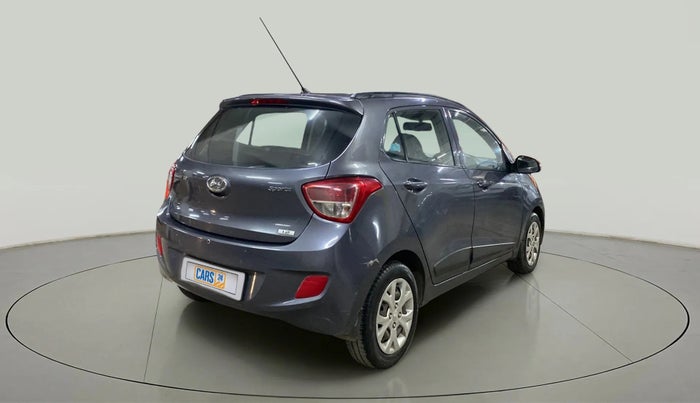 2015 Hyundai Grand i10 SPORTZ 1.2 KAPPA VTVT, Petrol, Manual, 51,812 km, Right Back Diagonal