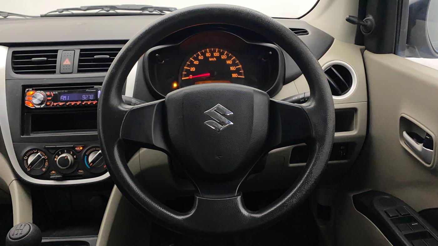 2015 Maruti Celerio VXI, Petrol, Manual, 59,885 km, Steering Wheel Close Up