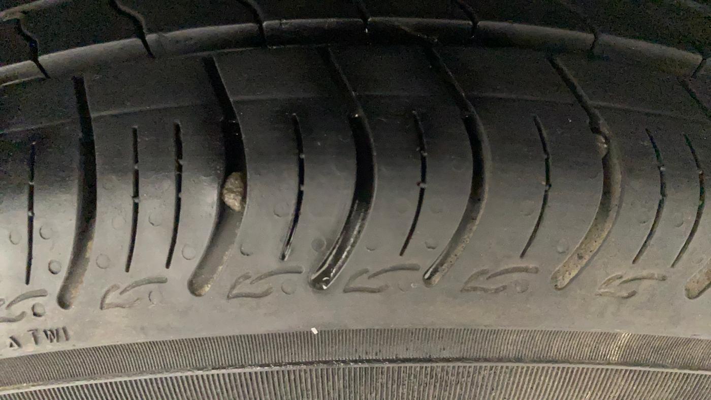 2015 Maruti Celerio VXI, Petrol, Manual, 59,885 km, Left Rear Tyre Tread