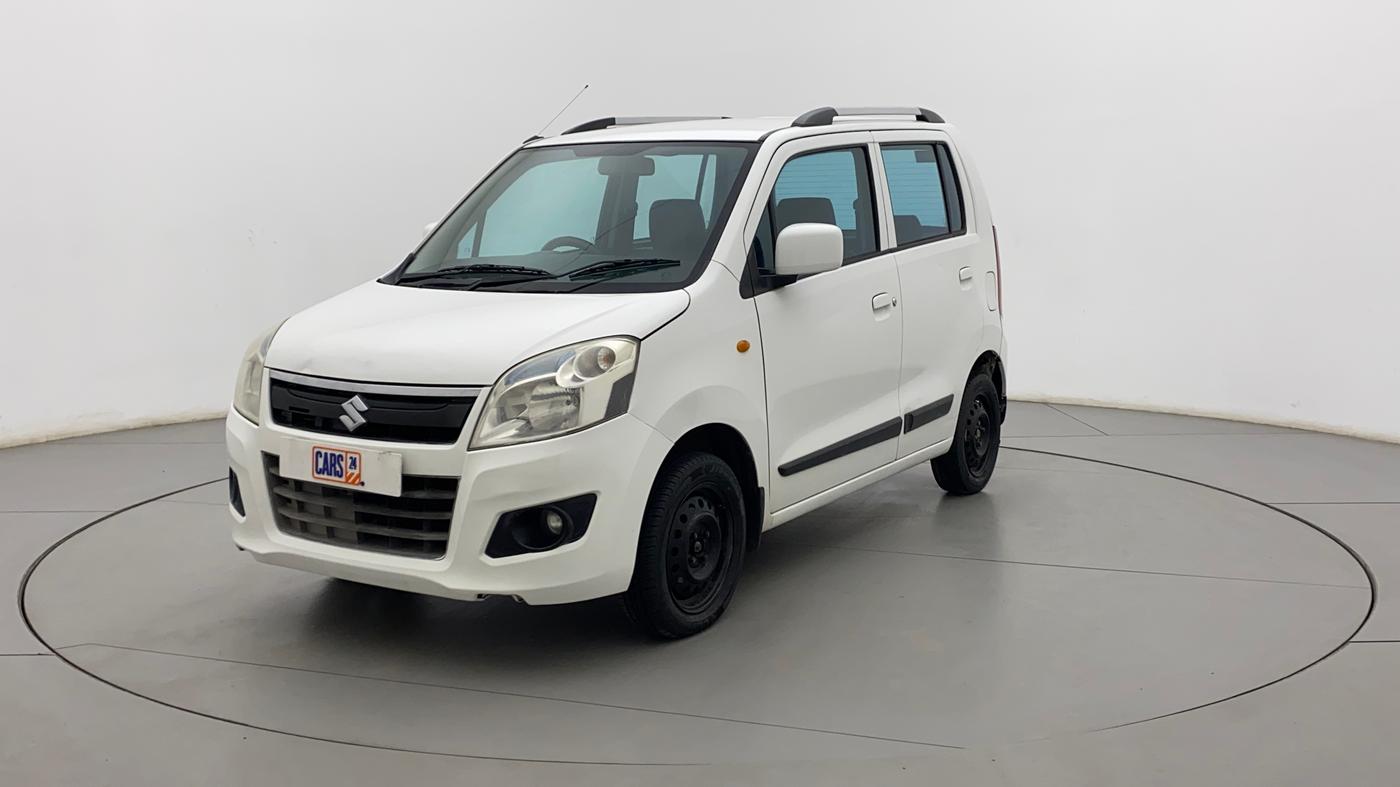 2013 Maruti Wagon R 1.0 VXI, Petrol, Manual, 66,819 km, Left Front Diagonal