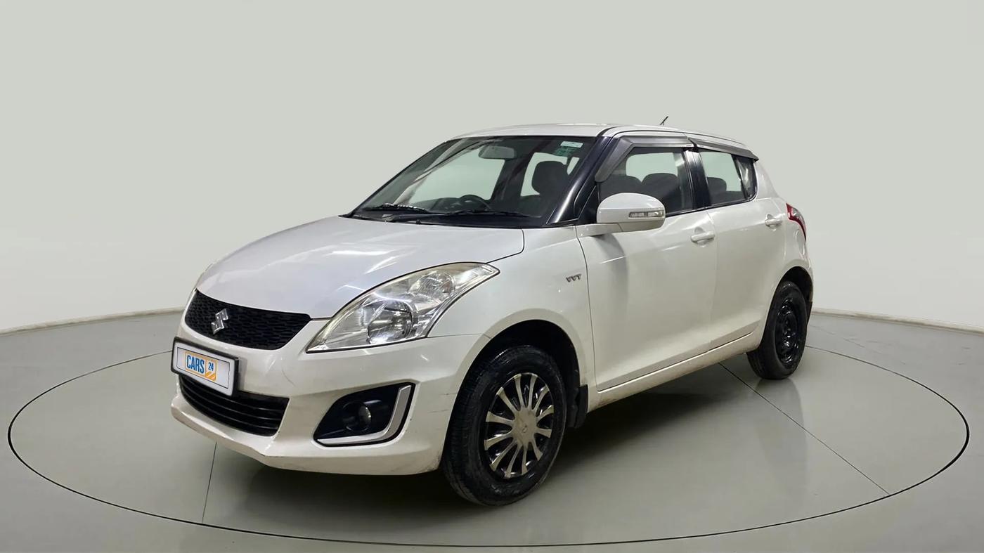 2017 Maruti Swift VXI, Petrol, Manual, 74,579 km, Left Front Diagonal