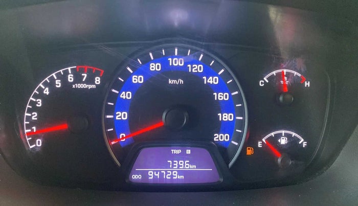 2015 Hyundai Xcent SX 1.2 (O), Petrol, Manual, 94,751 km, Odometer Image
