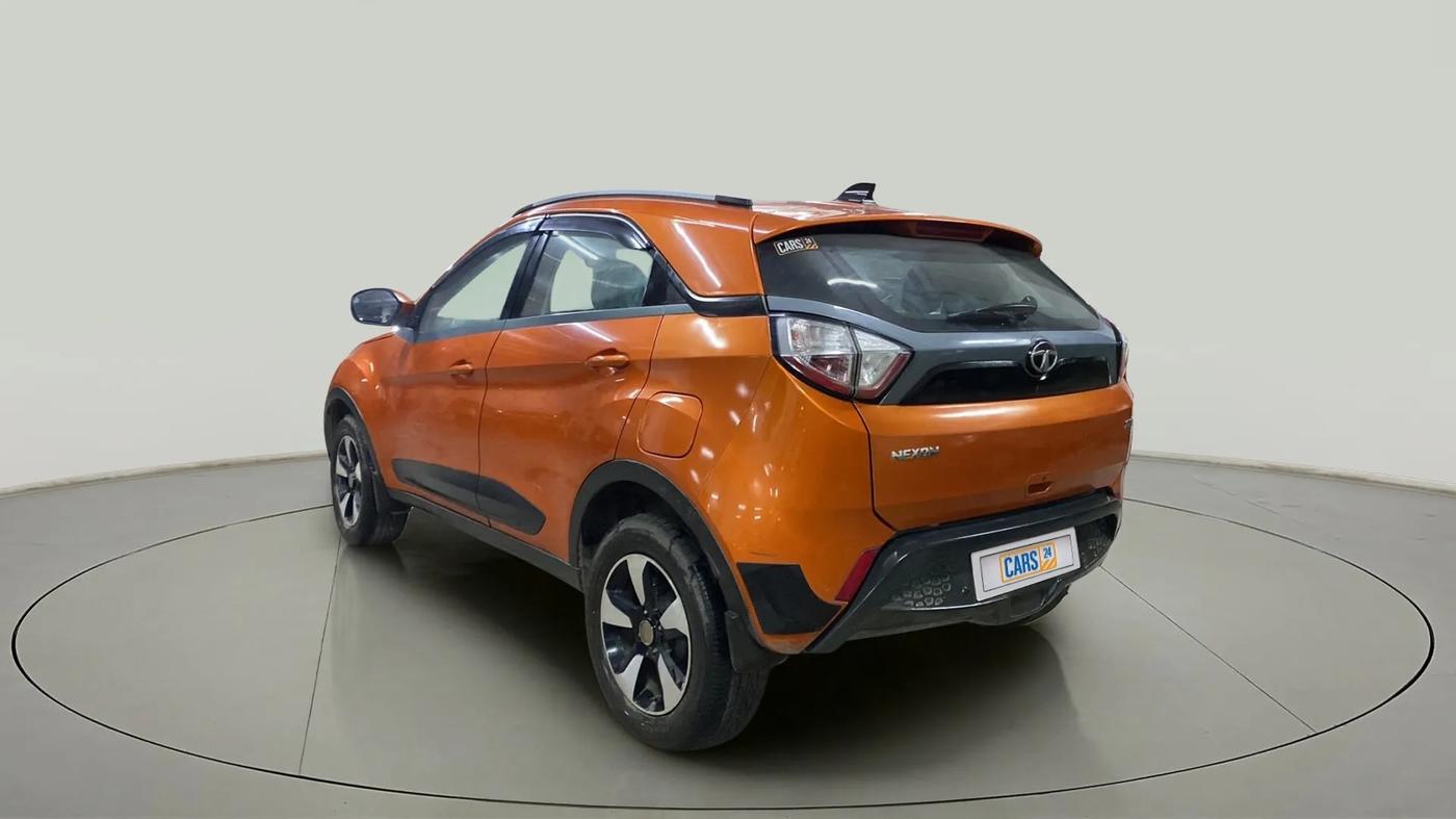 2018 Tata NEXON XZA PLUS PETROL, Petrol, Automatic, 34,161 km, Left Back Diagonal
