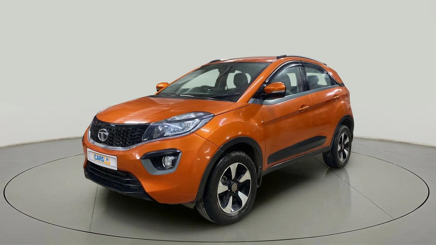 2018 Tata NEXON XZA PLUS PETROL, Petrol, Automatic, 34,161 km, Left Front Diagonal