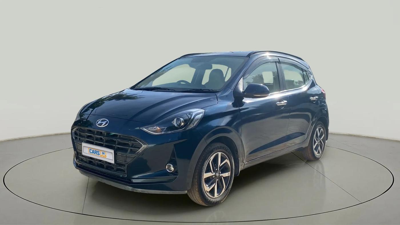 2021 Hyundai GRAND I10 NIOS ASTA AMT 1.2 KAPPA VTVT, Petrol, Automatic, 29,517 km, Left Front Diagonal