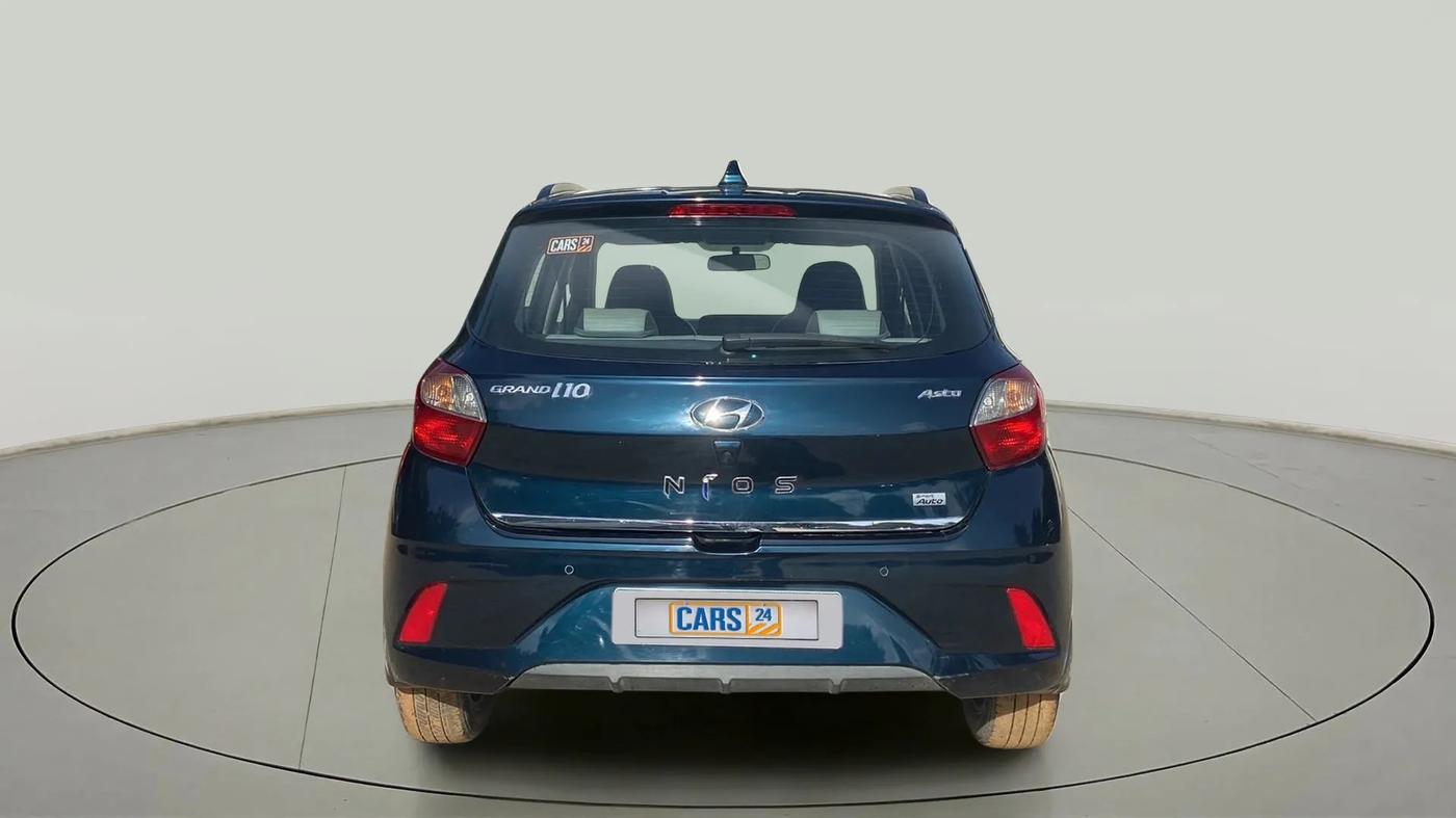 2021 Hyundai GRAND I10 NIOS ASTA AMT 1.2 KAPPA VTVT, Petrol, Automatic, 29,517 km, Back/Rear