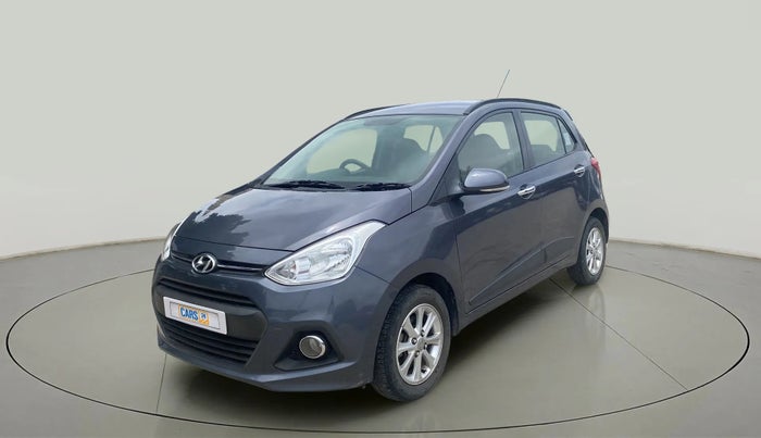 2016 Hyundai Grand i10 ASTA AT 1.2 KAPPA VTVT, Petrol, Automatic, 40,641 km, Left Front Diagonal