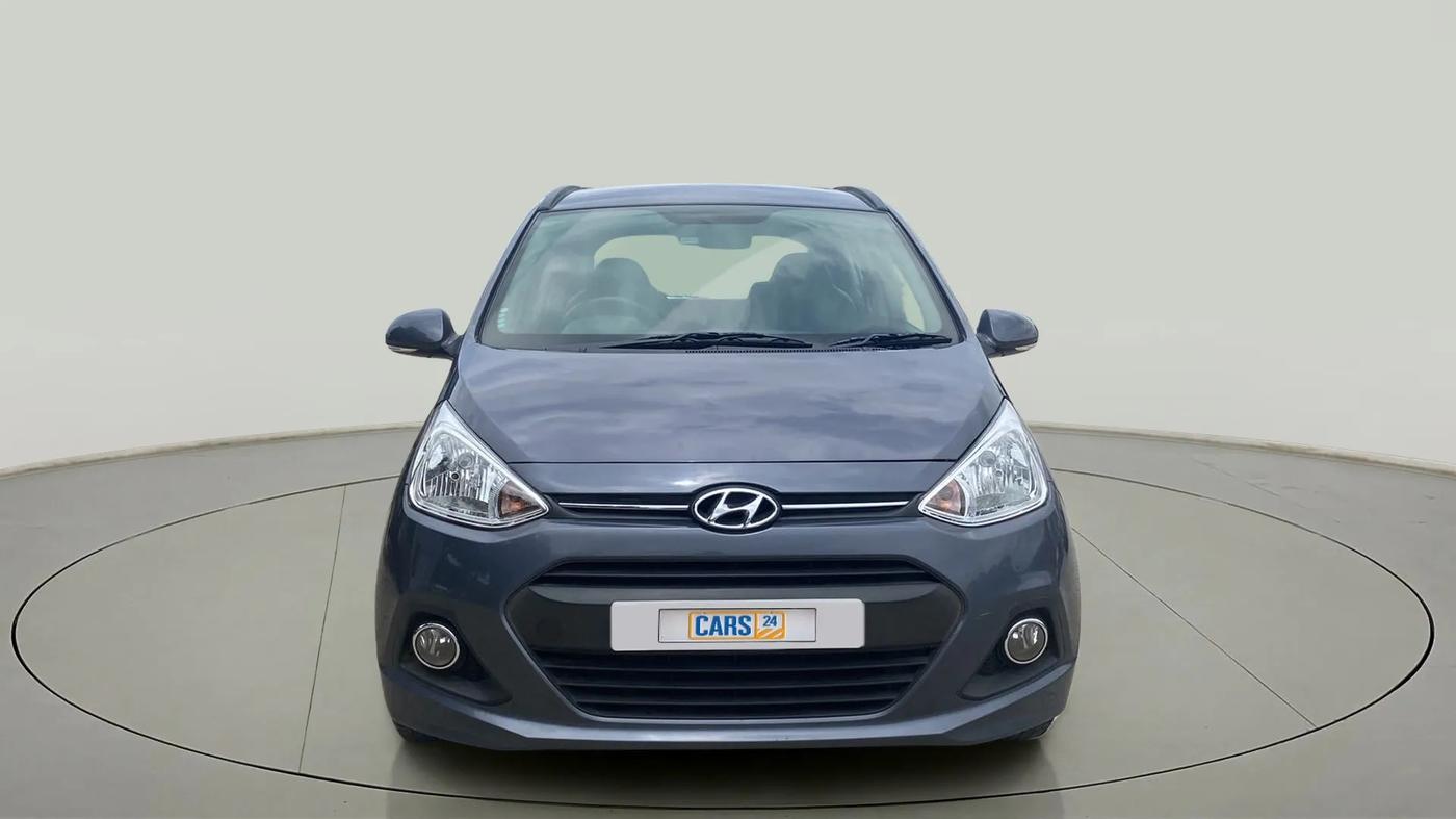 2016 Hyundai Grand i10 ASTA AT 1.2 KAPPA VTVT, Petrol, Automatic, 40,641 km, Front