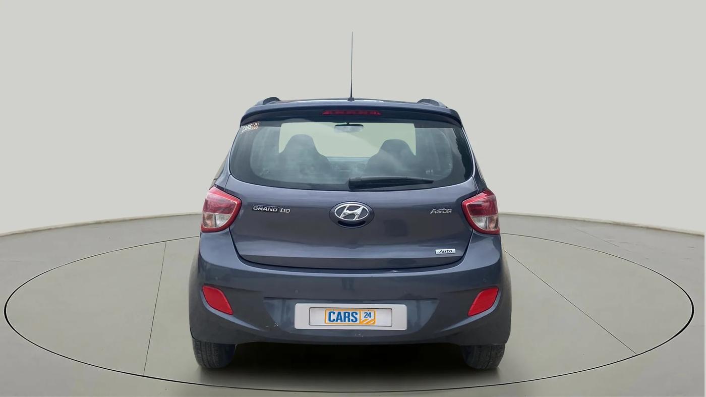 2016 Hyundai Grand i10 ASTA AT 1.2 KAPPA VTVT, Petrol, Automatic, 40,641 km, Back/Rear