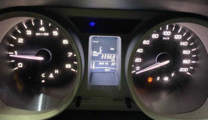 2016 Tata Tiago XZ PETROL, Petrol, Manual, 33,711 km, Odometer Image