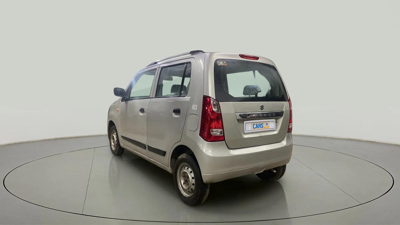 2013 Maruti Wagon R 1.0 LXI CNG, CNG, Manual, 64,555 km, Left Back Diagonal