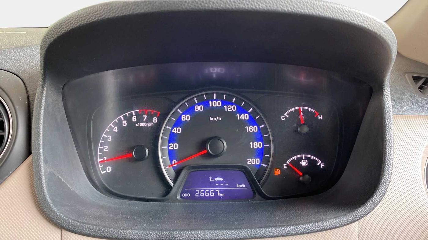 2019 Hyundai Xcent S 1.2, Petrol, Manual, 26,657 km, Odometer Image
