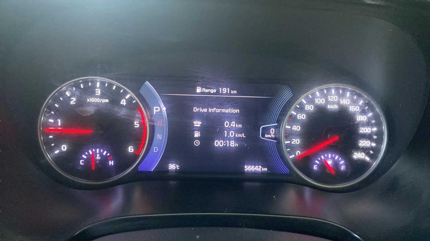 2019 KIA SELTOS HTX PLUS AT1.5 DIESEL, Diesel, Automatic, 56,631 km, Odometer Image