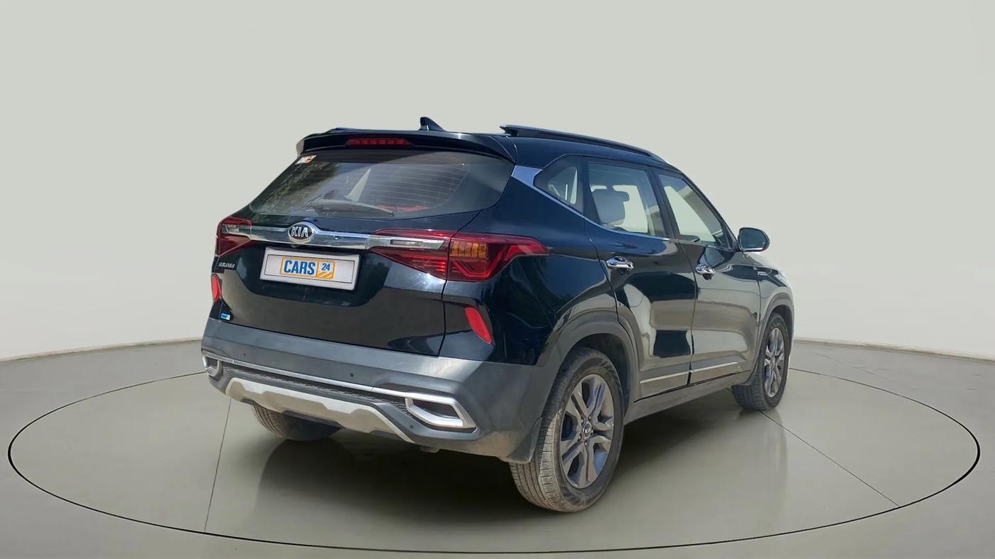 2019 KIA SELTOS HTX PLUS AT1.5 DIESEL, Diesel, Automatic, 56,631 km, Right Back Diagonal