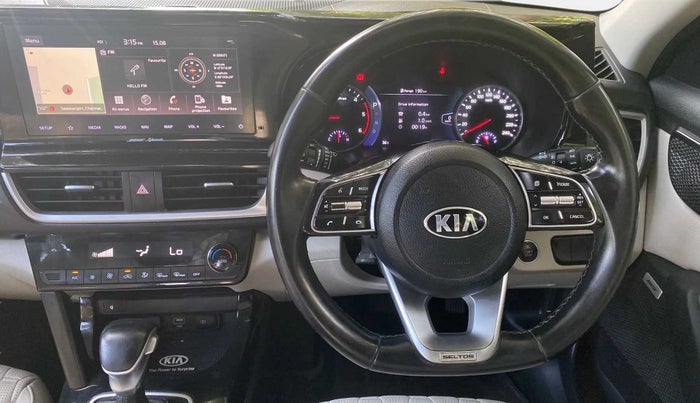 2019 KIA SELTOS HTX PLUS AT1.5 DIESEL, Diesel, Automatic, 56,631 km, Steering Wheel Close Up