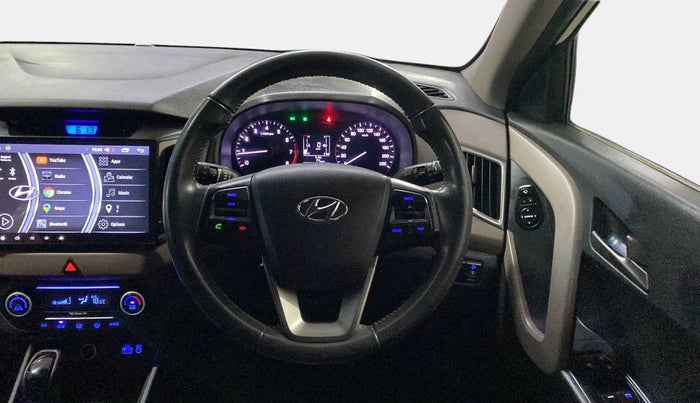 2016 Hyundai Creta SX PLUS AT 1.6 PETROL, Petrol, Automatic, 87,724 km, Steering Wheel Close Up