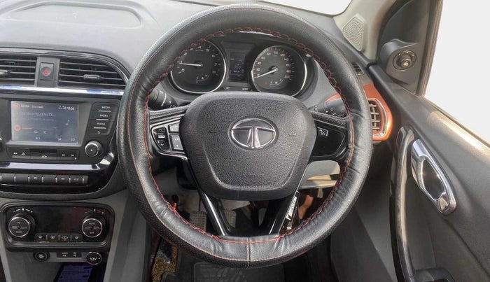 2018 Tata TIGOR XZ (O) PETROL, CNG, Manual, 1,11,713 km, Steering Wheel Close Up
