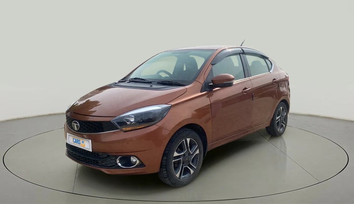 2018 Tata TIGOR XZ (O) PETROL, CNG, Manual, 1,11,713 km, Left Front Diagonal