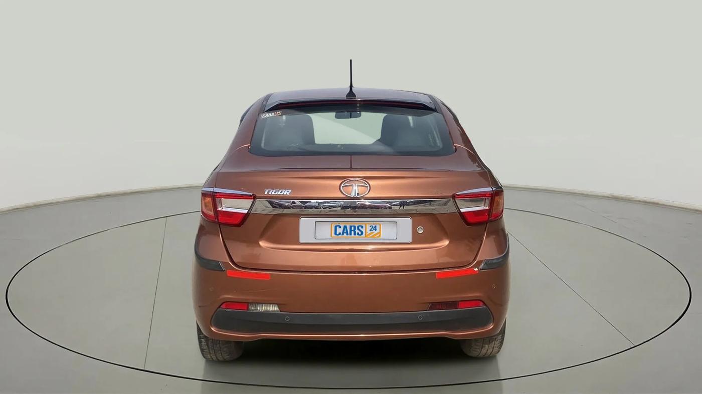 2018 Tata TIGOR XZ (O) PETROL, CNG, Manual, 1,11,713 km, Back/Rear