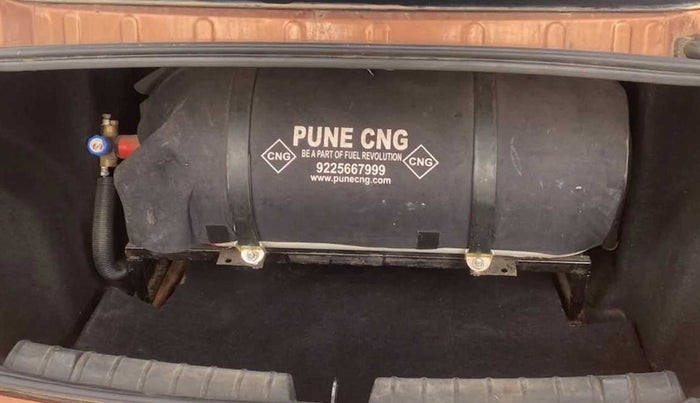 2018 Tata TIGOR XZ (O) PETROL, CNG, Manual, 1,11,713 km, Boot Inside
