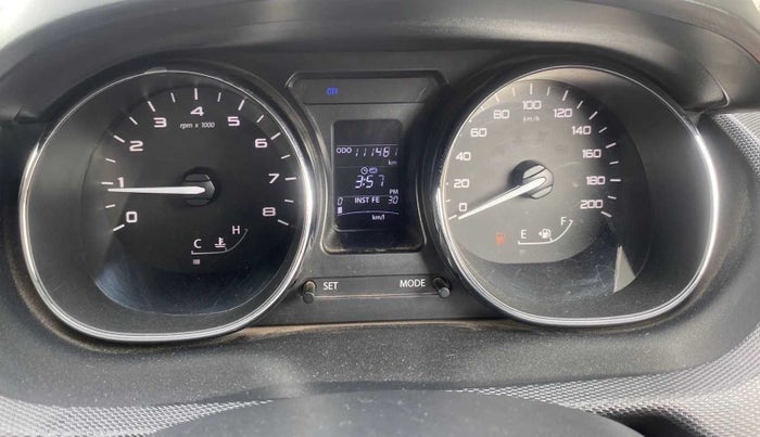2018 Tata TIGOR XZ (O) PETROL, CNG, Manual, 1,11,713 km, Odometer Image