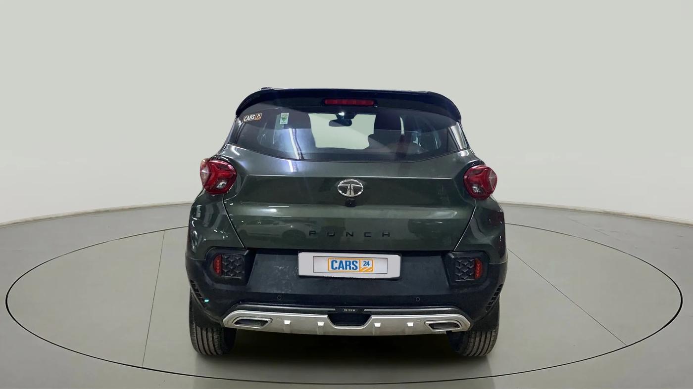 2023 Tata PUNCH  ACCOMPLISHED AMT CAMO EDITION, Petrol, Automatic, 1,329 km, Back/Rear