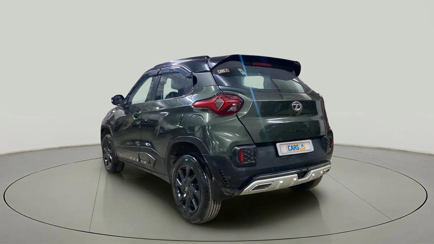 2023 Tata PUNCH  ACCOMPLISHED AMT CAMO EDITION, Petrol, Automatic, 1,329 km, Left Back Diagonal