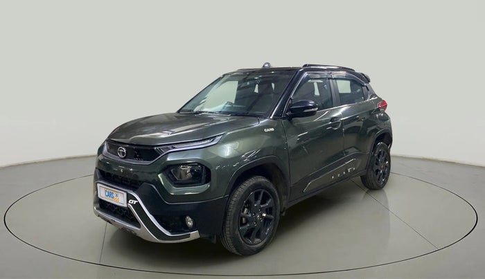 2023 Tata PUNCH  ACCOMPLISHED AMT CAMO EDITION, Petrol, Automatic, 1,329 km, Left Front Diagonal