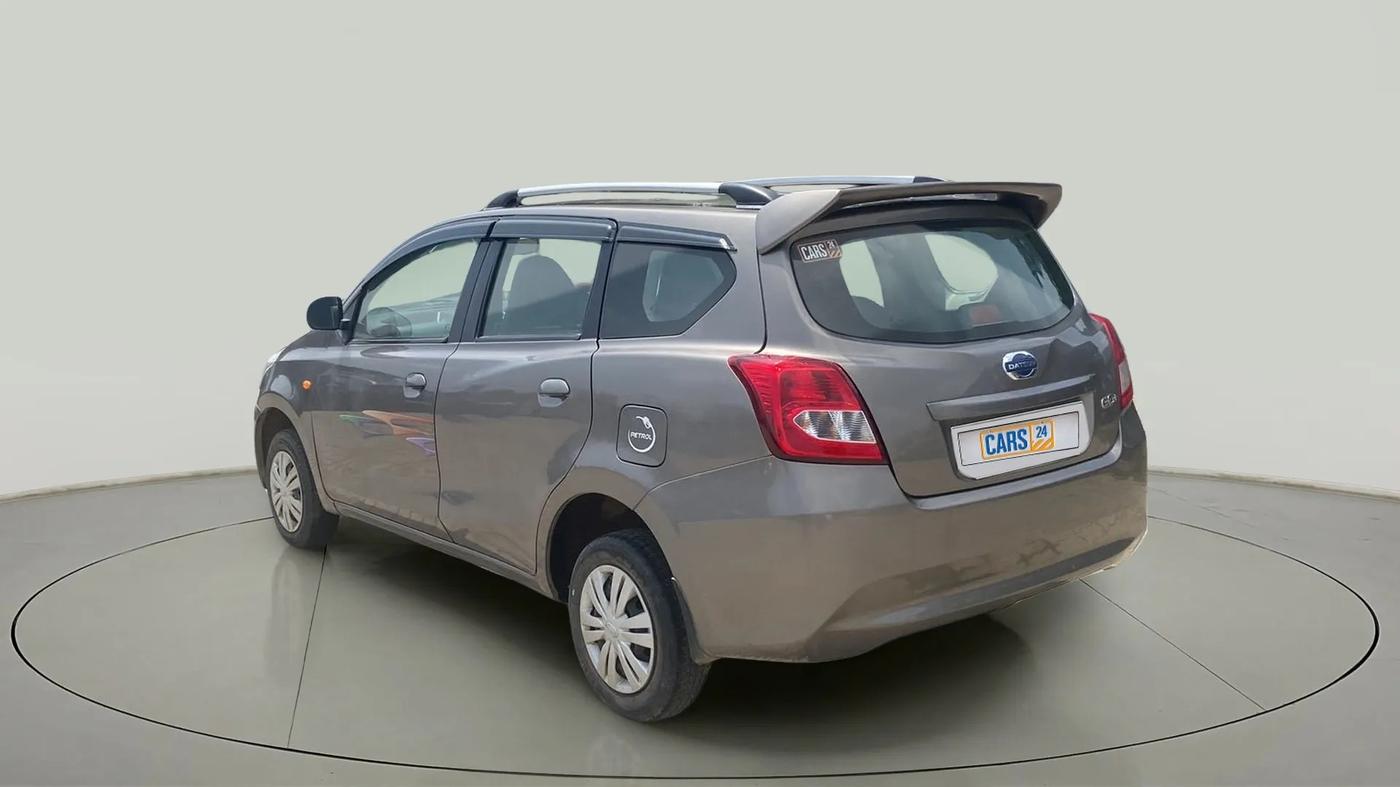 2016 Datsun Go Plus T, Petrol, Manual, 34,266 km, Left Back Diagonal