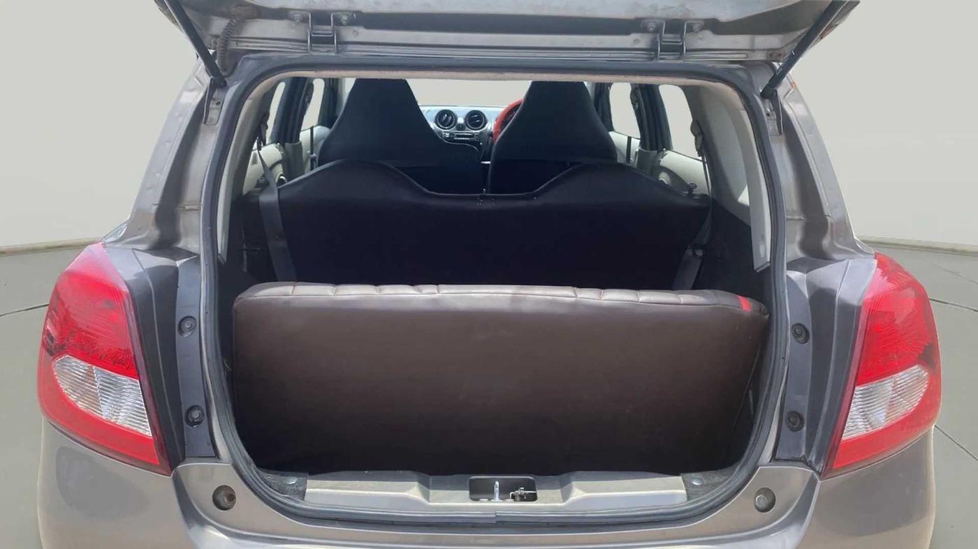 2016 Datsun Go Plus T, Petrol, Manual, 34,266 km, Boot Inside