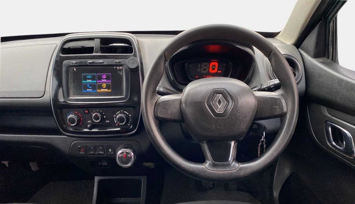 2019 Renault Kwid RXT 1.0 AMT (O), Petrol, Automatic, 71,248 km, Steering Wheel Close Up