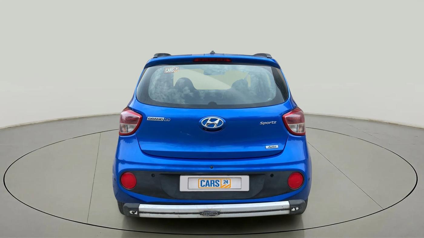 2017 Hyundai Grand i10 SPORTZ (O) AT 1.2 KAPPA VTVT, Petrol, Automatic, 97,291 km, Back/Rear