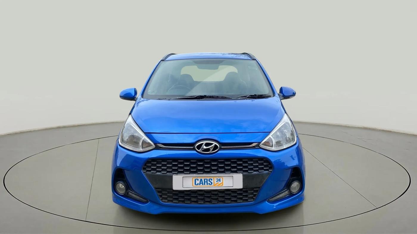 2017 Hyundai Grand i10 SPORTZ (O) AT 1.2 KAPPA VTVT, Petrol, Automatic, 97,291 km, Front