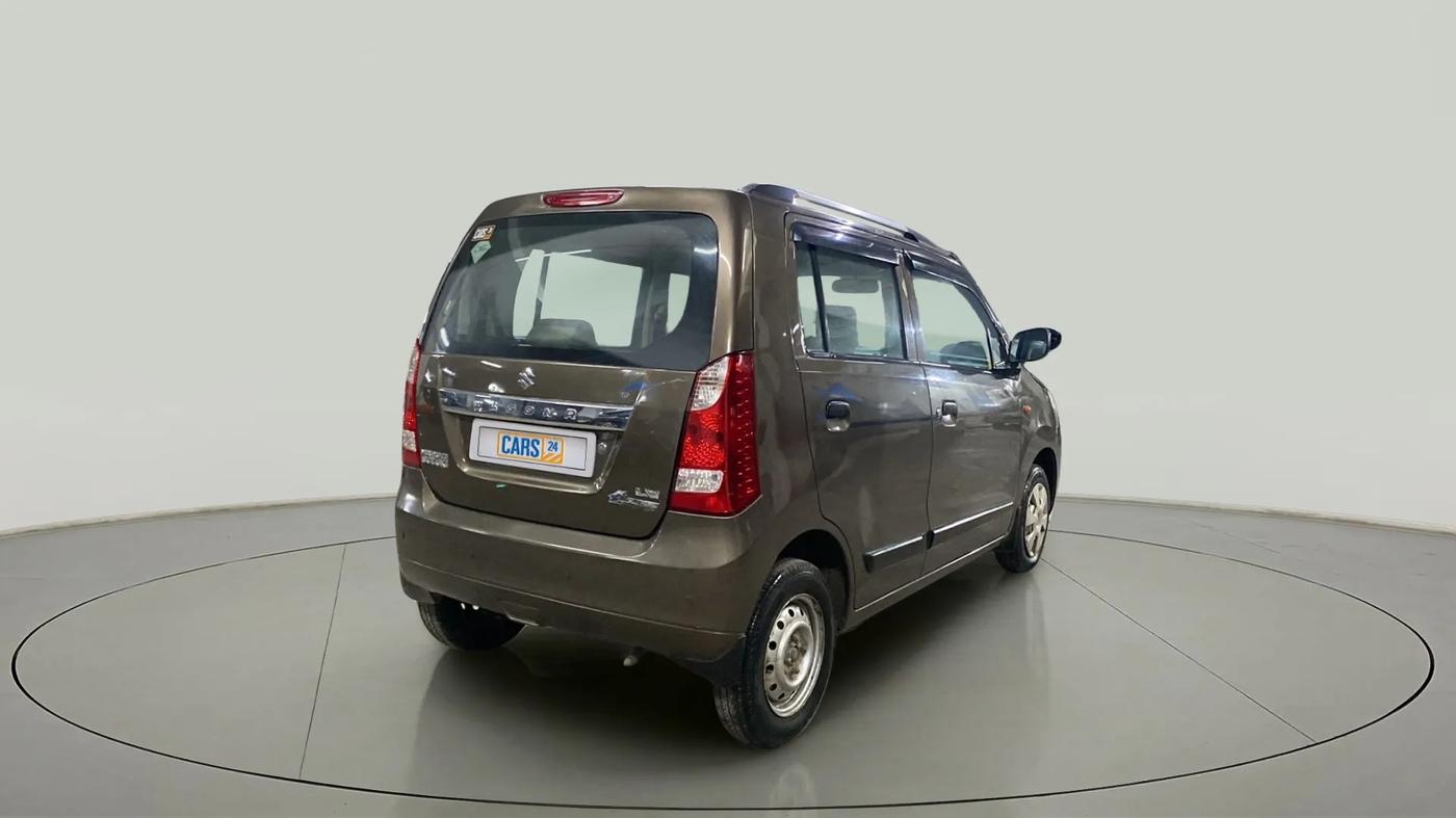 2014 Maruti Wagon R 1.0 LXI CNG, CNG, Manual, 81,925 km, Right Back Diagonal