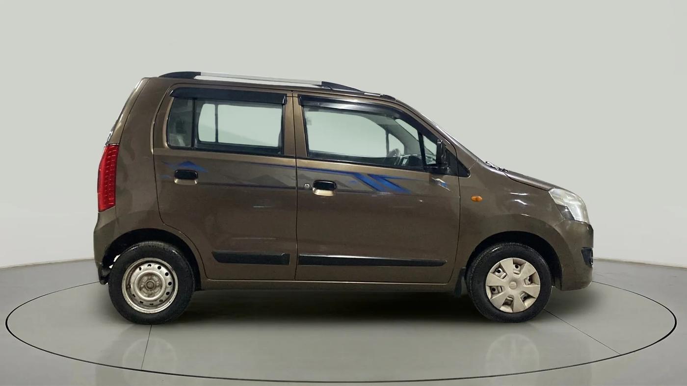 2014 Maruti Wagon R 1.0 LXI CNG, CNG, Manual, 81,925 km, Right Side View