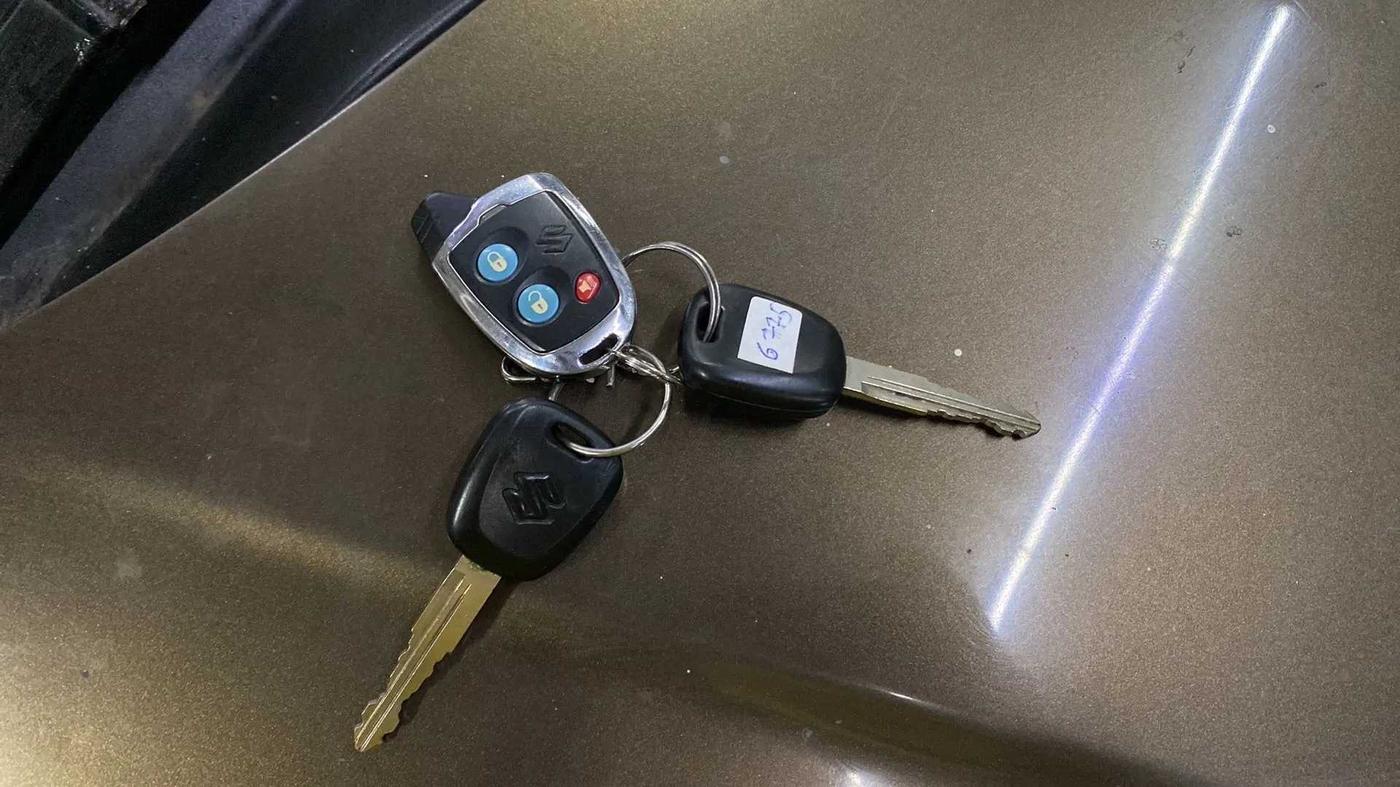 2015 Maruti Wagon R 1.0 LXI CNG, CNG, Manual, 52,646 km, Key Close Up