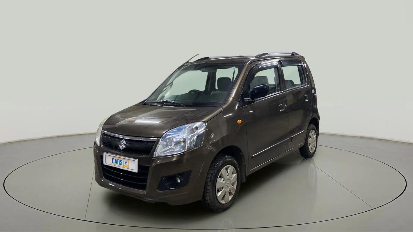 2015 Maruti Wagon R 1.0 LXI CNG, CNG, Manual, 52,646 km, Left Front Diagonal