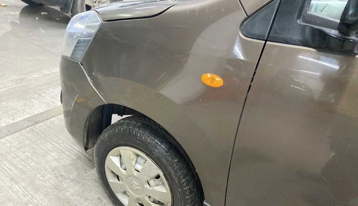 2015 Maruti Wagon R 1.0 LXI CNG, CNG, Manual, 52,646 km, Left fender - Slightly dented