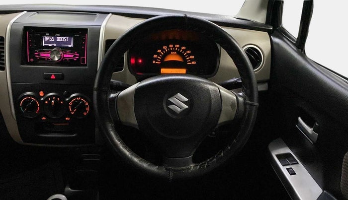 2015 Maruti Wagon R 1.0 LXI CNG, CNG, Manual, 52,646 km, Steering Wheel Close Up