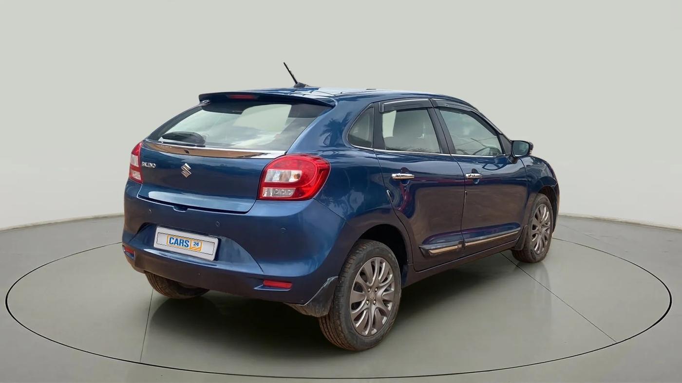 2018 Maruti Baleno ALPHA CVT PETROL 1.2, CNG, Automatic, 24,368 km, Right Back Diagonal