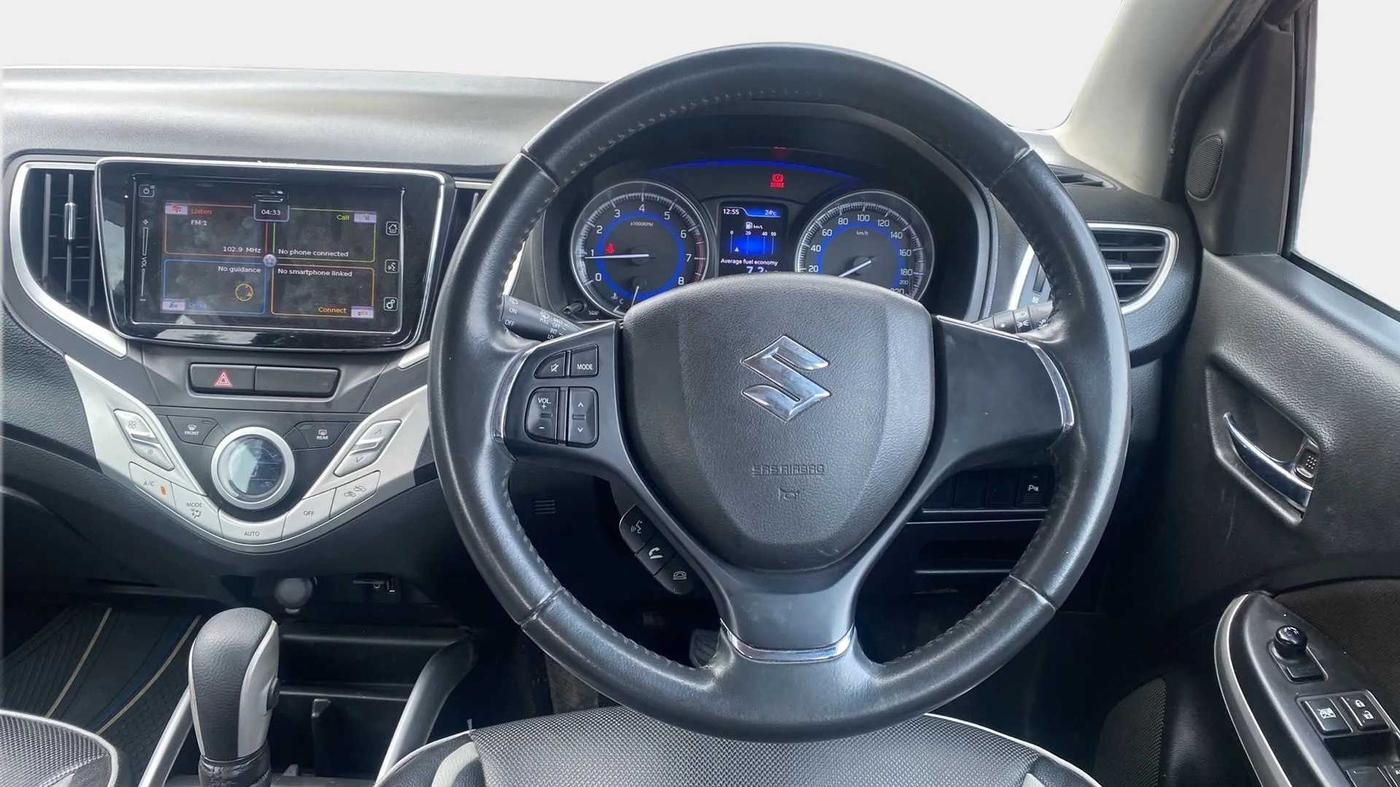 2018 Maruti Baleno ALPHA CVT PETROL 1.2, CNG, Automatic, 24,368 km, Steering Wheel Close Up