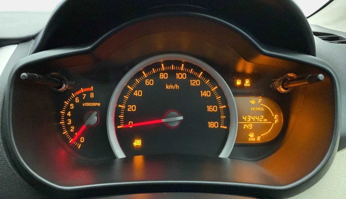 2019 Maruti Celerio VXI CNG, CNG, Manual, 43,562 km, Odometer Image