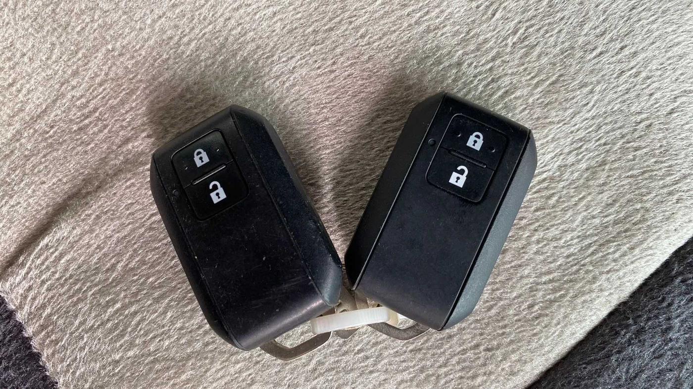 2019 Maruti Baleno ALPHA CVT PETROL 1.2, Petrol, Automatic, 14,032 km, Key Close Up