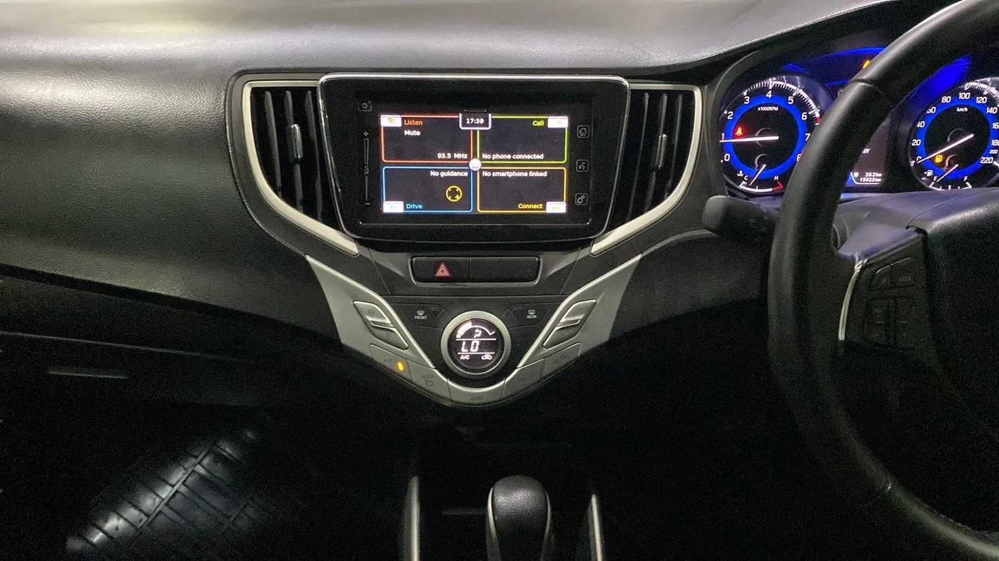 2018 Maruti Baleno ALPHA CVT PETROL 1.2, Petrol, Automatic, 15,872 km, Air Conditioner