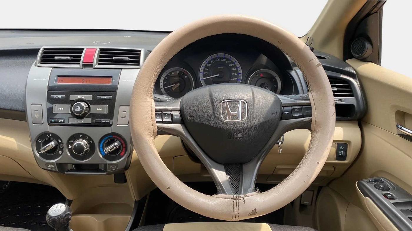 2013 Honda City 1.5L I-VTEC V MT, Petrol, Manual, 84,818 km, Steering Wheel Close Up
