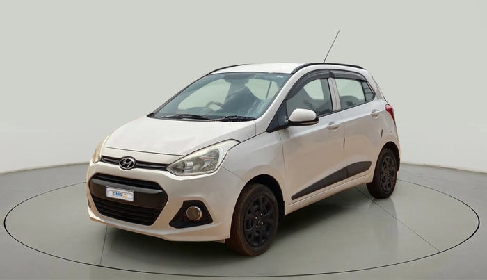 2015 Hyundai Grand i10 SPORTZ 1.2 KAPPA VTVT, Petrol, Manual, 73,390 km, Left Front Diagonal