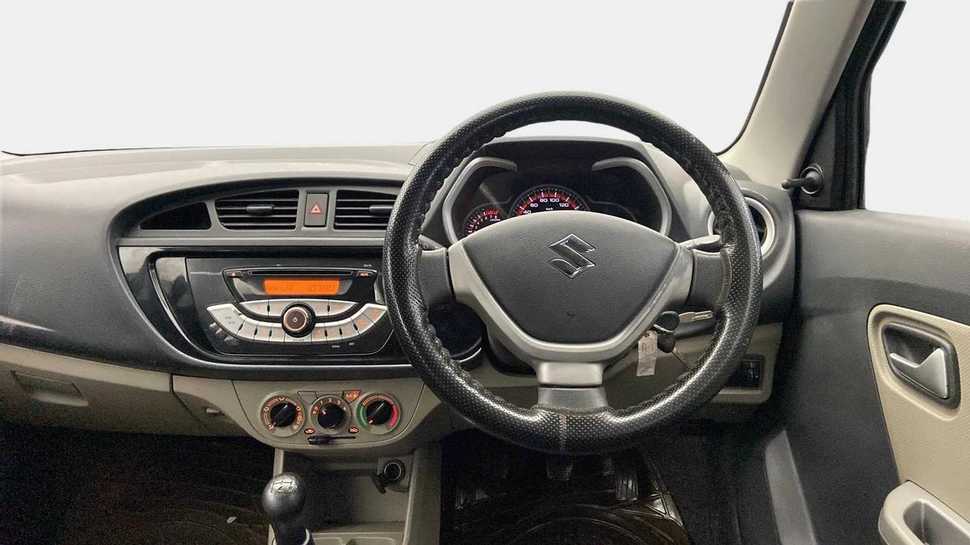 2018 Maruti Alto K10 VXI, Petrol, Manual, 52,966 km, Steering Wheel Close Up