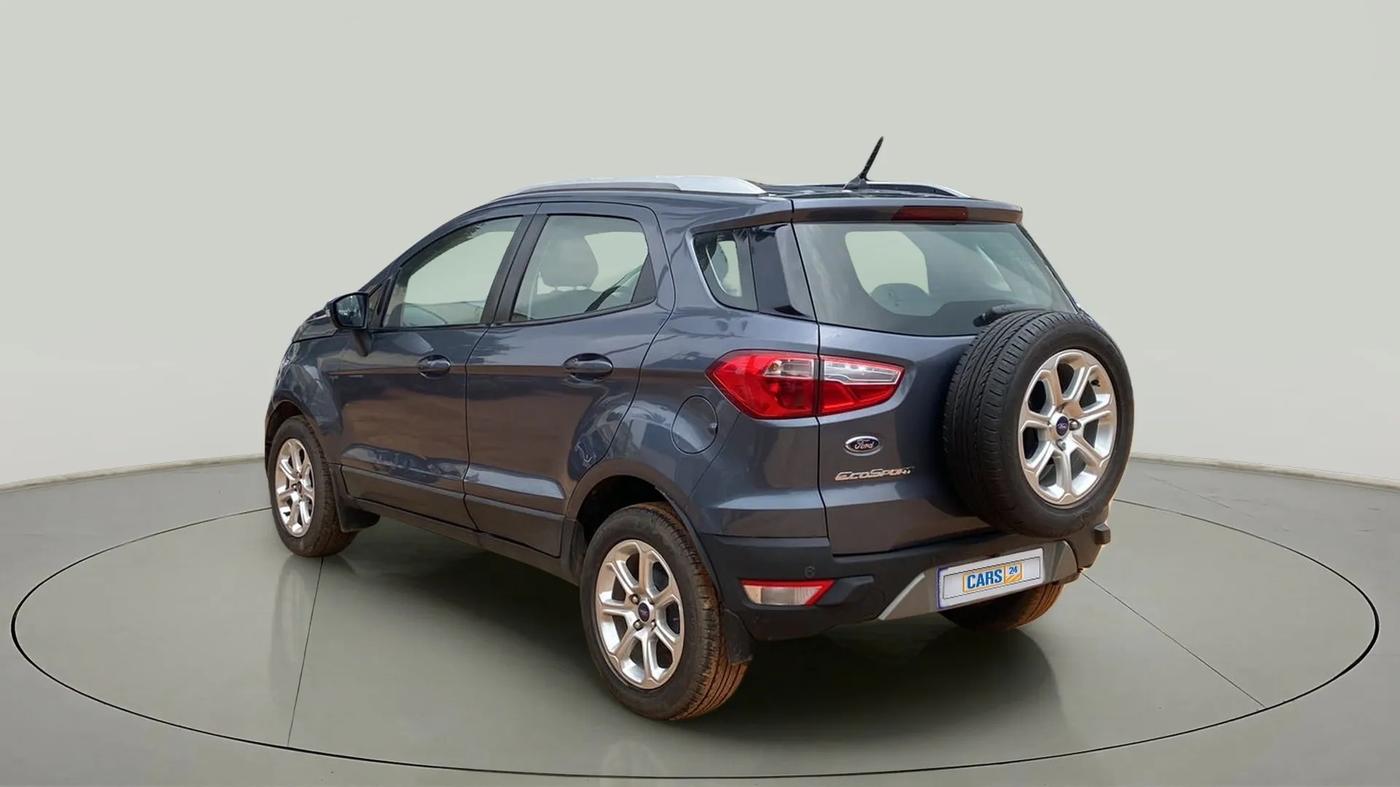 2018 Ford Ecosport TITANIUM + 1.5L PETROL AT, Petrol, Automatic, 46,089 km, Left Back Diagonal